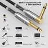 Dpaaoyer Guitar Cable 10FT Instrument Cables Electric Guitar Amp Cord