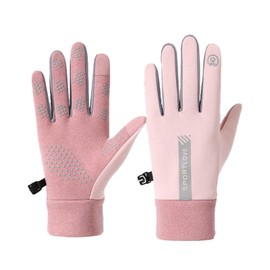 JBLJDWD Waterproof Gloves, Cycling Gloves, Provide Warmth Touchscreen Running Gloves Easy to Carry Suitable for Travel Football Mountain Cycling Rugby Running Hiking Wear