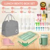 Nasjac Loncheras Bento Box para Niños Adultos, Gran Capacidad Fiambreras
