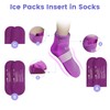 SuzziPad Replacement Ice Gel Packs for Cold Therapy Gloves and