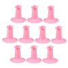 GLEAVI 10pcs Finger Support Holders for Nail Art Ergonomic Nail