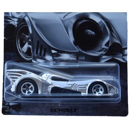 Hot Wheels Batmobile 80 Years 5/6, Silver