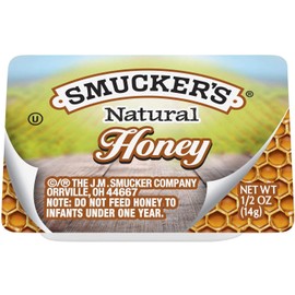 Smucker Honey, Single Serving Packs, 1/2 Oz, 200/Carton
