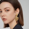 Stocking Stuffers Holiday Outfits for Women 2024 Gold Statement Earrings