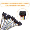 ijuicy 6 PCS 90980-11885 Ignition Coil Connector, Ignition Coil Wire