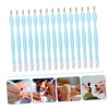 NOLITOY 15Pcs Dead Skin Forks Cuticle Trimmer Durable Manicure Tools