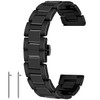 Kai Tian 20 mm Black Ceramic Watch Strap, Quick Release