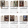 Dog Calendar 2025 Wall Calendar Funny Sunglasses Dog Calendar 2025,
