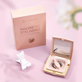 Mlen Diary Magnetic Eyelashes, Magnetic Lashes kit, Reusable False Eyelashes Without Eyeliner, Upgraded 3D Dual Magnetic Eyelashes (07 Ballrt Fairy)