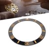 40mm Diameter Watch Bezel Insert Ring Clear Scale Luminous Ceramic