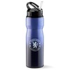 Chelsea FC Water Bottle with Straw - Metal Water Bottle