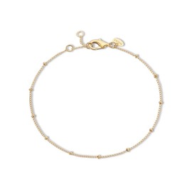 Palas Jewellery Women's 18K Gold Plated Rio Chain Bracelet, Gold