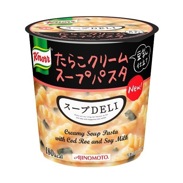 Knorr Ajinomoto Knorr soup DELI cod roe cream cup 44.7g x6 pieces