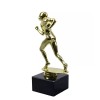 Unbranded Large Gold Football Player Figure