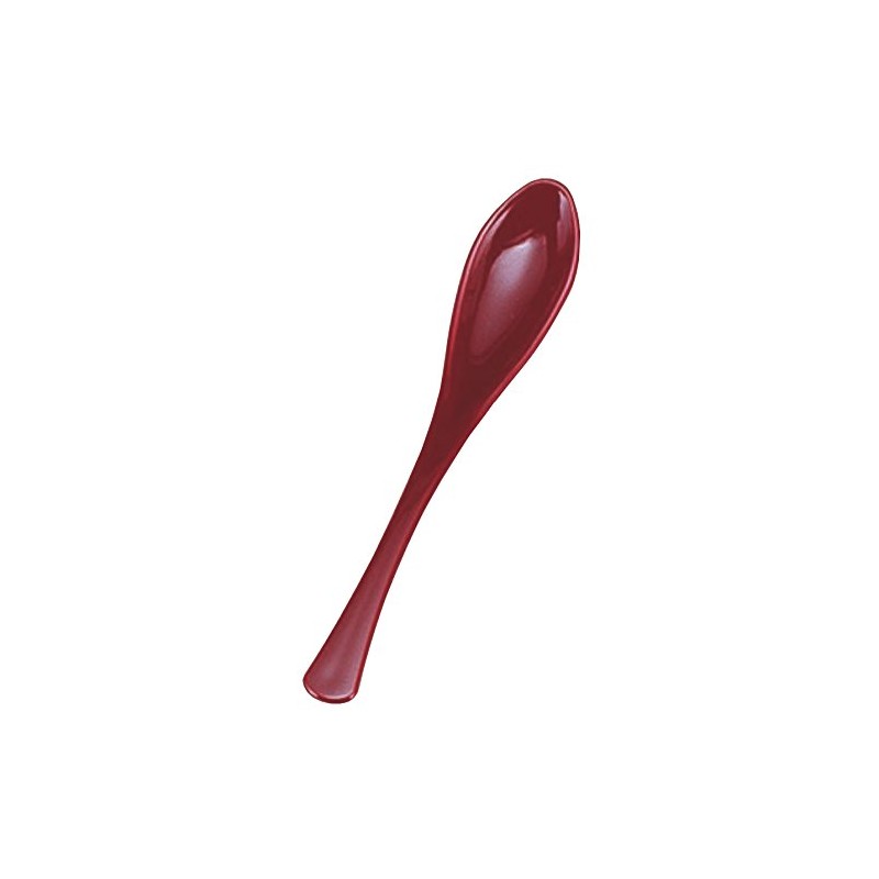 Wakaizumi Lacquerware Kappo Lacquerware Vermilion (Small) Ityu Spoon, Set of