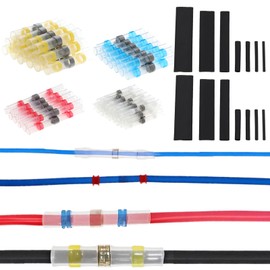 501pcs Solder Seal Wire,Heat Shrink Tubing,Waterproof Solder Seal Wire Connectors,For Daily use, Automotive, Marine DIY