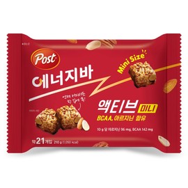 Post Energy Bar Active Mini, 210g, 1 piece / 포스트 에너지바 액티브 미니, 210g, 1개