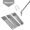 Mesee 16 Pieces 4 Inch Long Magnetic Screwdriver Bit Set,