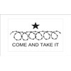 Texas Barbed Razor Wire Border Come and Take It Flag