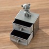 Tooth Fairy Keepsake Box Alloy Structure Soft Inner Wall Bear