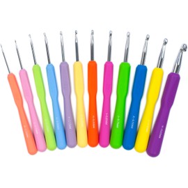 Boye 3396270001 Ergonomic Crochet Hook Set