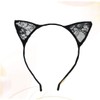 FOMIYES Lace Cat Ears Hairband Stylish Headpiece for Women Hair