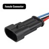 10PCS 3 Pin Electrical Wire Connectors Male and Female Plug