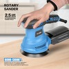 G LAXIA Orbital Sander，2.5Amp 4.9-inch Electric Sander with 20 piece