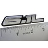 ERPART 6.1L Liter Silver Engine Real Polished Aluminum Emblem Badge