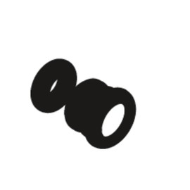 KOHLER GENUINE PART 1206384-CP PLUG BUTTON ASSEMBLY