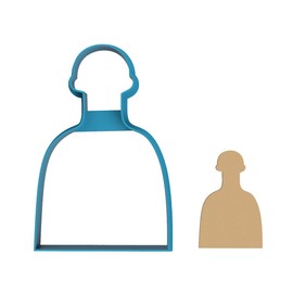 Patron Tequila Outline - Cookie Cutter/Sugar Cookie/Fondant/Clay (1373)