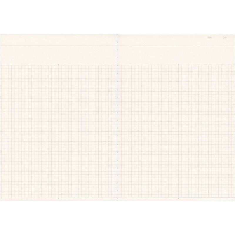 Takahashi Masafumi x Nakabayashi Logical Thinking Notebook, Grid Black/Gray, No-B552S-DN
