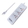 FANLIDE Universal Power Strip with USB C, 3 Outlets 3