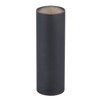 B&P Lamp® 4 Inch Standard Size Flat Black Paper Candle