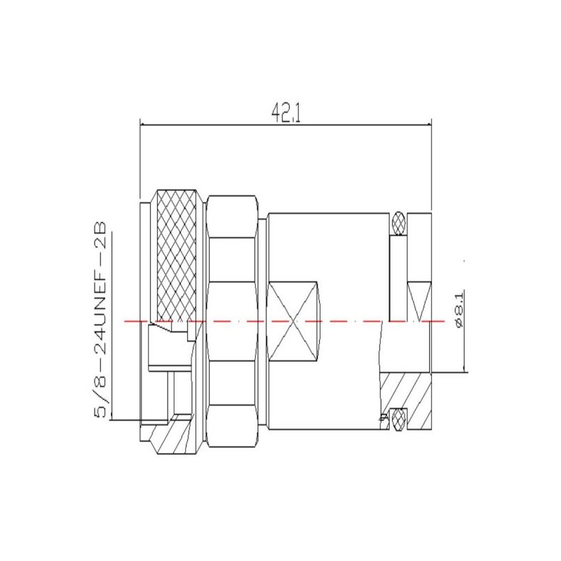 LMR300 케이블용 5PCS N 남성 플러그 커넥터 LMR300 Cable 5PCS