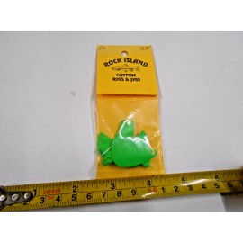 ROCK ISLAND SPORTS # 4.5 Tomahawk Spinner Blades 10 ct Spinner Blades - Fl Green