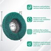BaiNuo Nylon Fiber Polishing Wheel, 4.5-Inch Angle Grinder Sanding Disc,