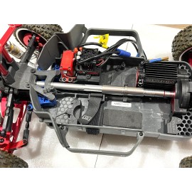 GMX Aluminum Center Slider Driveshaft With Spring for Arrma INFRACTION 3S BLX Sil