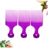 minkissy 2sets Scalp Massage Hair Comb Anti-static Styling Brush Portable