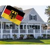 2×3 FT German Flag,Medium 60×90 CM Germany Eagle Arm of