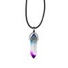 VIE VIE Double Point Pencil Pendant, Black String ((Colour A))