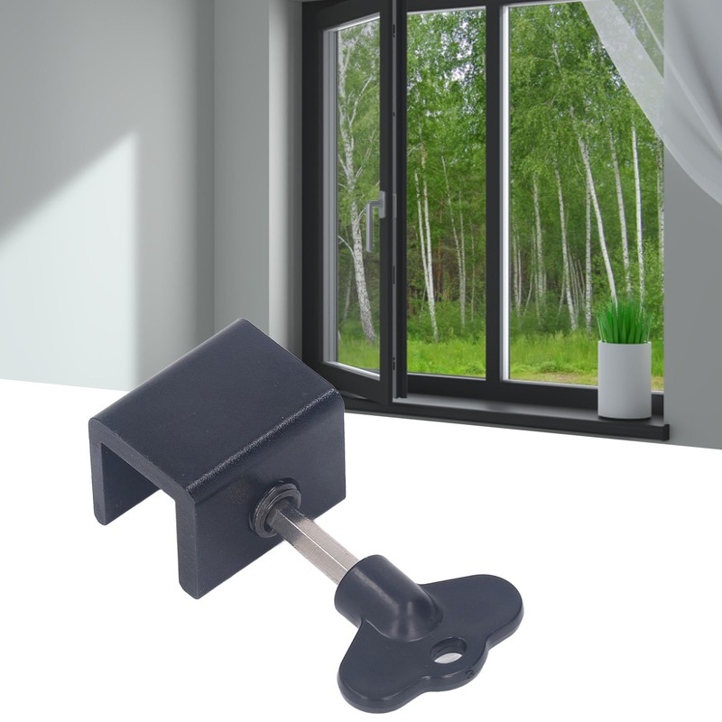 10 Sets Single Hole Window Locks with Wrench Key Adjustable