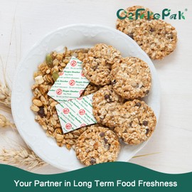 O2frepak 200CC(110-Pack) Food Grade Oxygen Absorbers Packets for Home Made Jerky and Long Term Food Storage