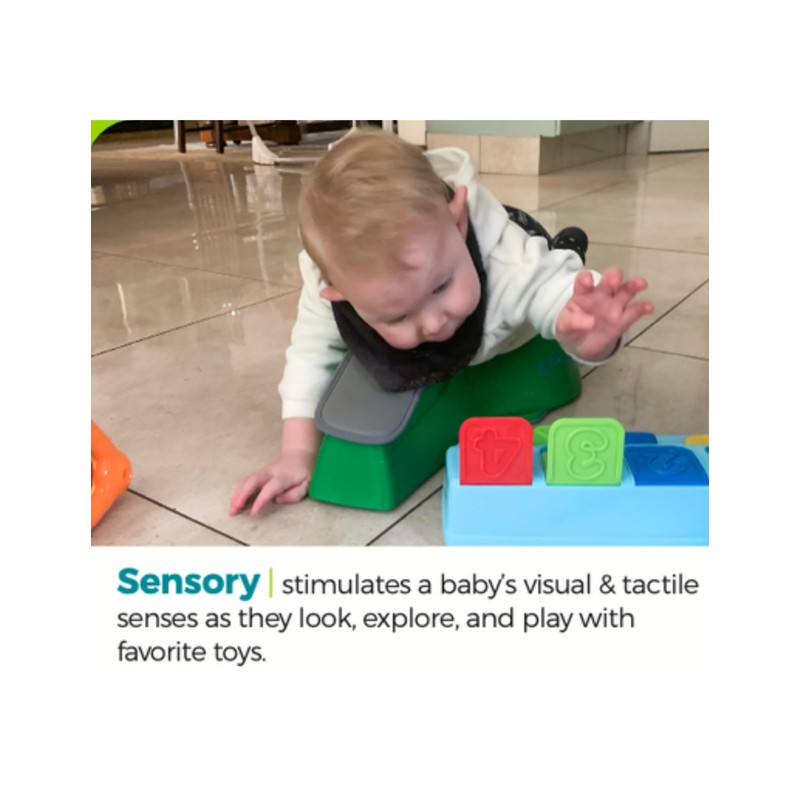 CRAWLIGATOR Tummy Time Mobility Toy for Infants 4-12 Months (Green)