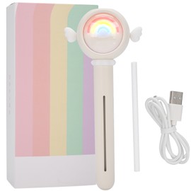 Mini Face Mist Maker Cute Cartoon USB Portable Humidifier Diffuser for Home OfficeBeige