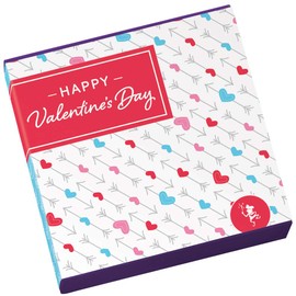 Fairytale Brownies Valentine Magic Morsel 18 Individually Wrapped Gourmet Chocolate Food Gift Basket - 1.5 Inch x 1.5 Inch Bite-Size Brownies - 18 Pieces - Item SV418