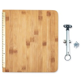 Camco Camco 43423 Bamboo Accents RV Countertop Extension - Mounts Directly to Your Existing Countertop - Food Safe Construction - 12-Inches (L) x 13 ?-Inches (W) x ?-Inch (Thick)