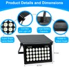 Indmird 150W Solar Security Lights, Solar Flood Lights, Solar Lights