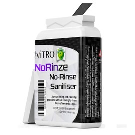 NO Rinse SANITISER and STERILSER for Homebrewing SANITIZER and STERILIZER 175 Grams
