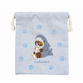mofusand Drawstring Flocked Shark Nyan